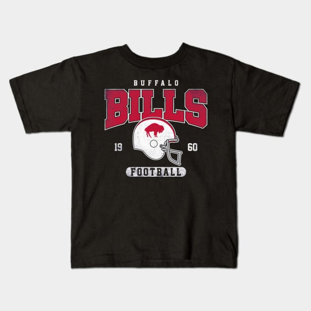 Buffalo Bills Football Vintage! Kids T-Shirt by Leopards